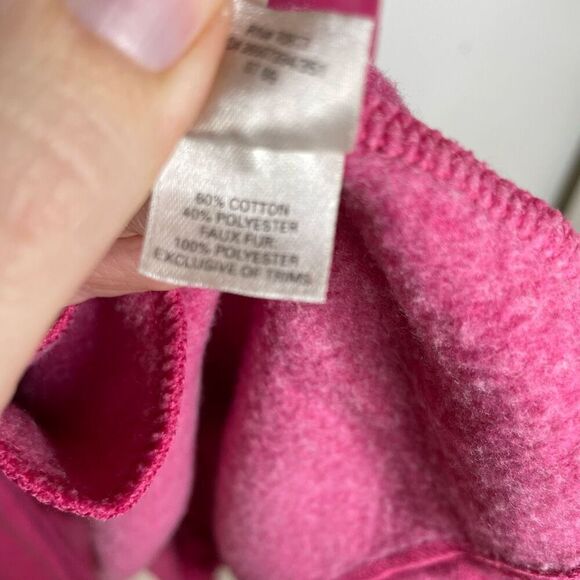Victoria Secret VS Women's Pink Plush Fleece Robe Pockets Warm Soft Sz Large L - Picture 4 of 7